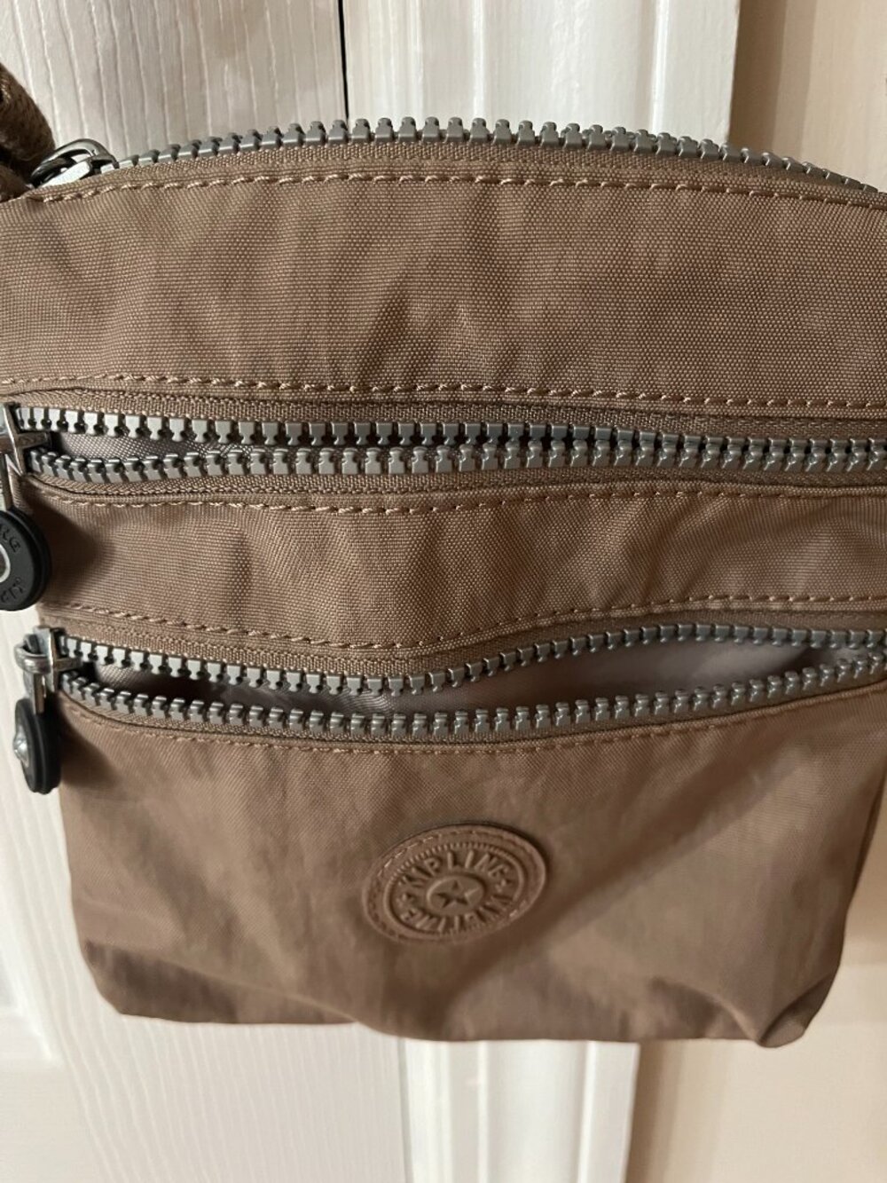 Beige Kipling Small Crossbody Bag